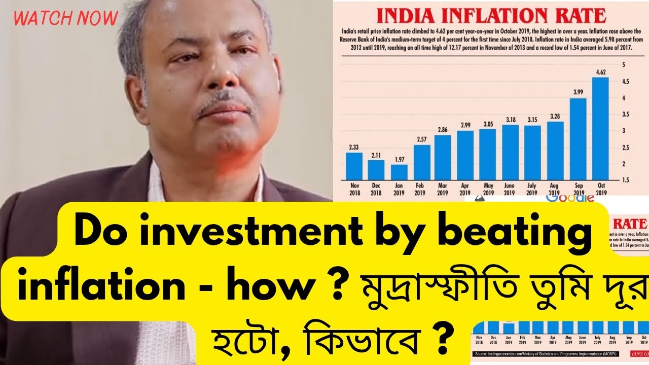 Do investment by beating inflation - how ? মুদ্রাস্ফীতি তুমি দূর হটো ...