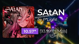 SAtAN - P*Light[Exp+] 93.99% 418pp 1❌ | Beat Saber