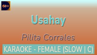 Usahay - Karaoke (Pilita Corrales | Female Slow Version | C)