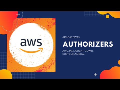 AWS Api-Gateway | Authorizers - AWS_IAM, Cognito(JWT), Custom(Lambda)