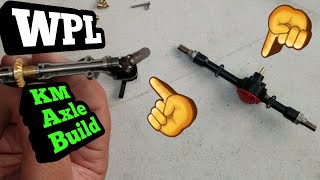 WPL C24KM Axle Assembly. Pt.1