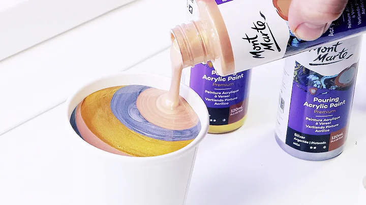 Metallic Pouring Acrylic Paint Premium Product Demo