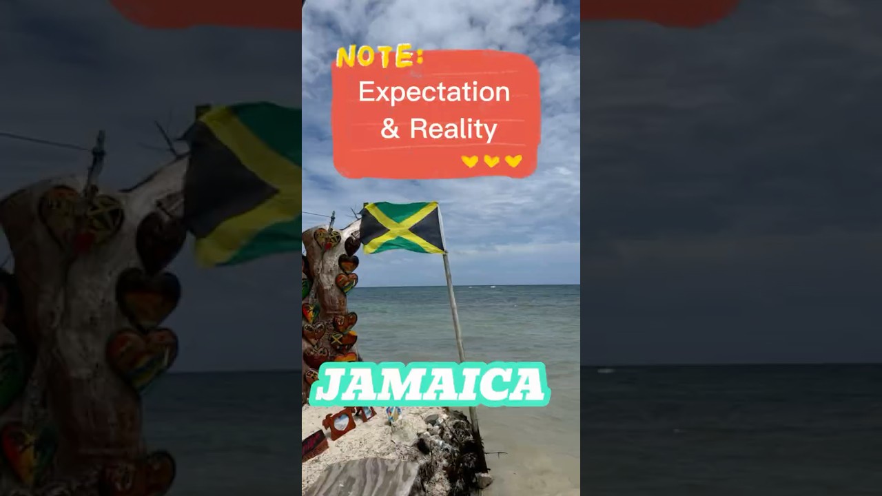 Expectation vs Reality: Jamaica beach excursion edition! 🇯🇲🚢 #shorts #cruiselife #jamaica #beach