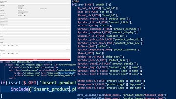 70. Create Insert Product Page Using PHP & MySQL