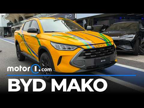 DIRIGIMOS A BYD MAKO! Nova picape híbrida flex já mira a Fiat Toro