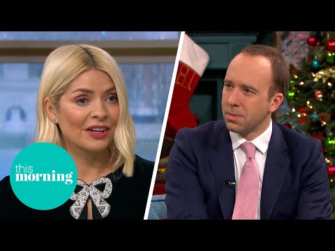Matt Hancock On Breaking Lockdown rules and Hiding Dyslexia For 20 years | This Morning