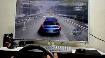 NFS THE RUN WITH LOGITECH G25 WEEL