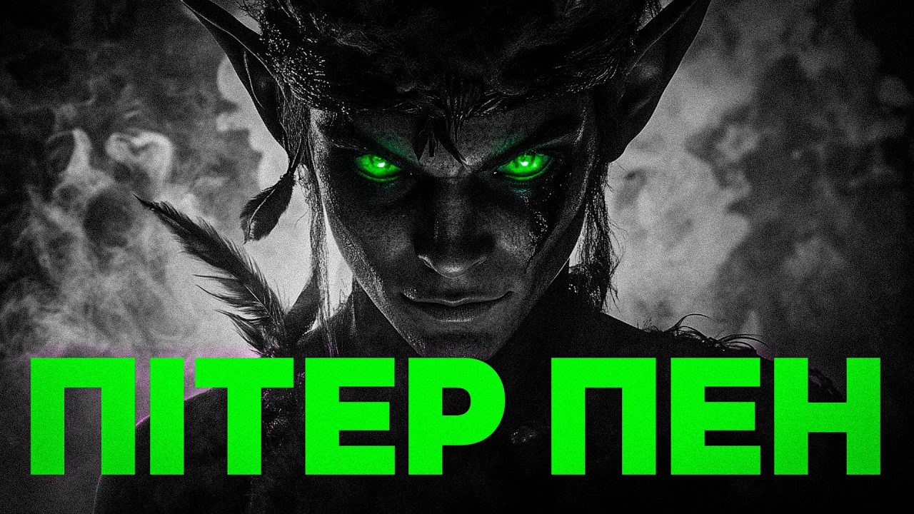 Темний бік Пітера Пена: Реальна Сутність Казки про Хлопчика з Неверленду