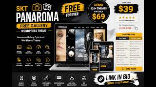Best FREE WordPress Theme for Photographers! 📸 #photographyportfolio  #wordpressthemes  #sktthemes