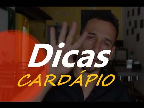 Vídeo: Como Diversificar O Cardápio