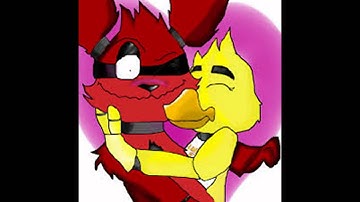 Foxy X Chica:Every time we touch