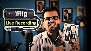 iRig se live recording kaise kare | How to connect Audio mixer and iRig | IRIG with Mobile