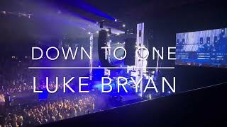 Luke Bryan - Down To One - Calgary AB April 17, 2024