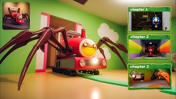 Spider Train Monsters Survival - Gameplay Walkthrough Part 18 - All Chapters (1,2,3) (Android, iOS)