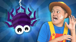 Video thumbnail of "Scary Spider Go Away + More | Tigi Boo Kids Songs"