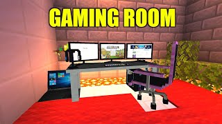 Let&#39;s Make &quot;GAMING ROOM&quot; in Minecraft