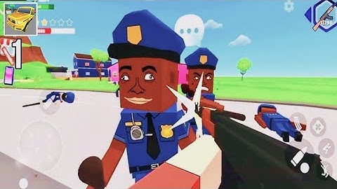 Gangs Wars: Pixel Shooter RP - Gameplay Walkthrough Part 1 - Missions (iOS, Android)