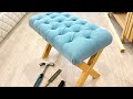 How To Make Tufted Bench | Home Decor Tutorial | DIY by Polkilo