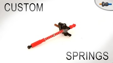 How to Build Lego Technic Custom Springs