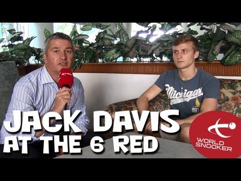 Jack Davis Son Of Steve Davis Talks To World Snooker At The 6 Red World Championship Youtube