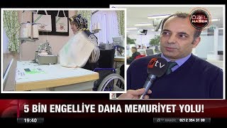 Engelliye bakanda maaş alıyor - 24 Kasım 2017