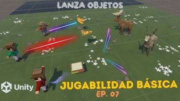 ✅ Curso Unity 3D en C# | Ep. 7: ¡Lanza Objetos y Controla el Movimiento! 🚀🎮 Jugabilidad Básica