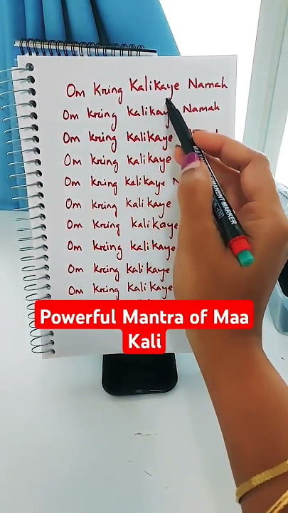 Powerful Maa Kali Mantra ✨️ #chant 108 times blessings of Maa Kalikaye Namah #plslikesubscribe #view