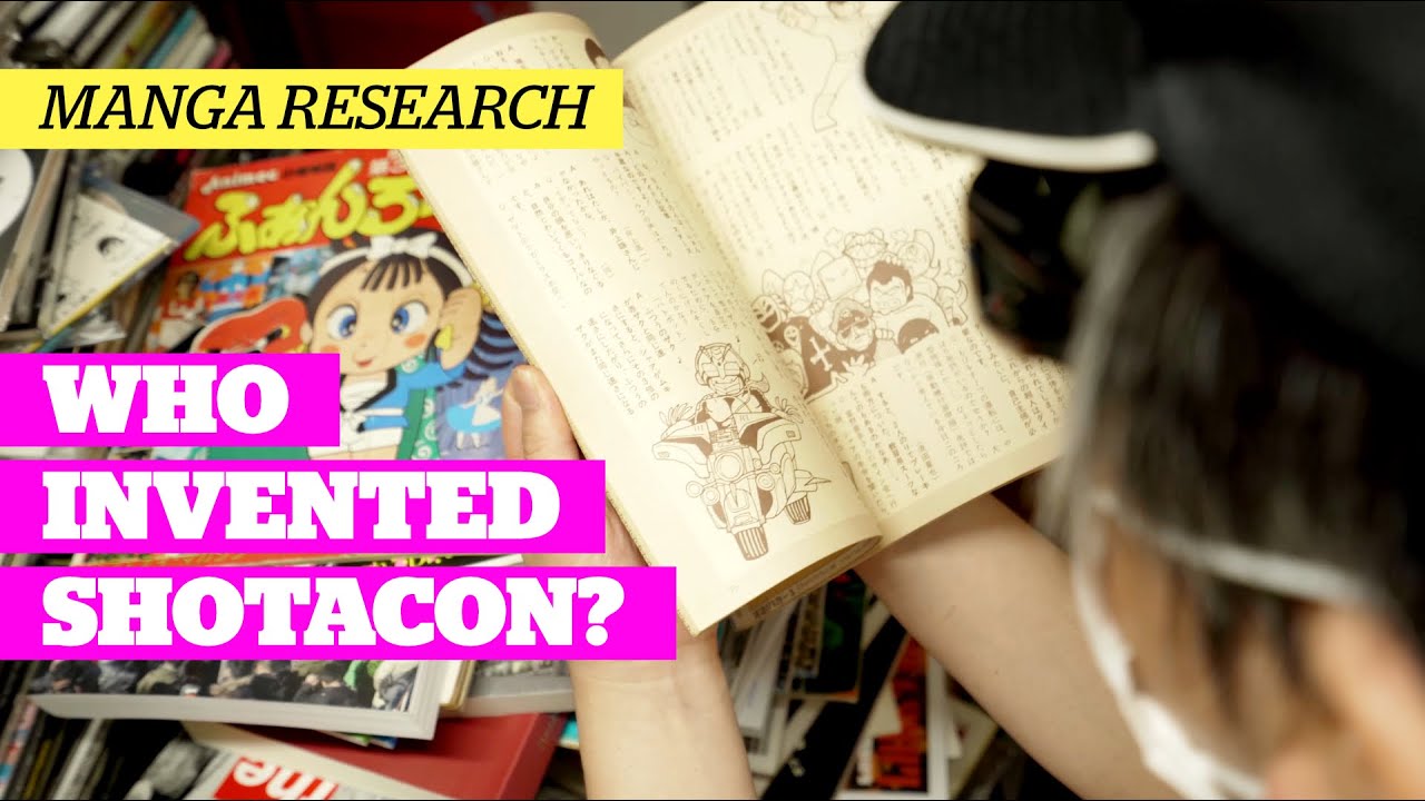 Who invented shotacon manga?