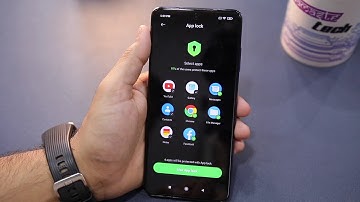 POCO X3: Lock/Hide Apps with Fingerprint, Password, Pattern [Hindi]