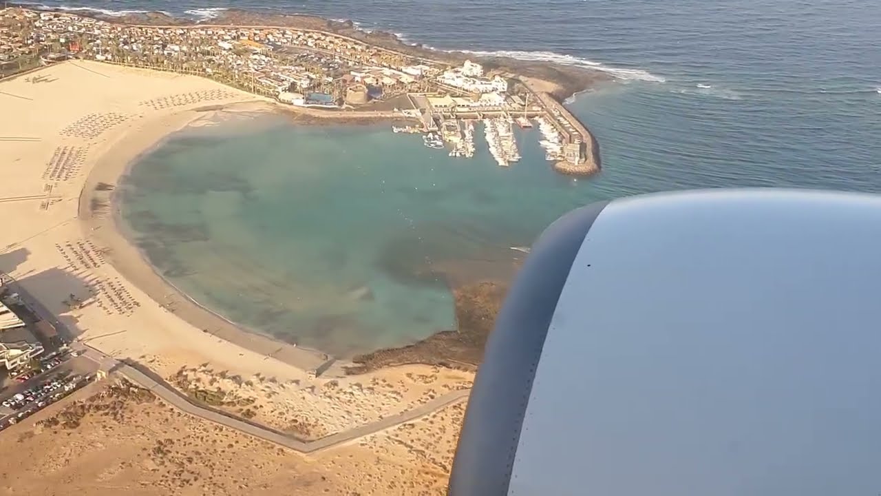 Fuerteventura Airport landing Enter Air SPENW Boeing 73786J YouTube