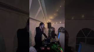 Russian Wedding DJ Alisa at the Tasting Room & Taphouse at Mount Ida Reserve in Scottsville Virginia
