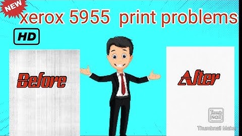 👉Xerox 5955 photocopies machine print background remove printing problem solve👌