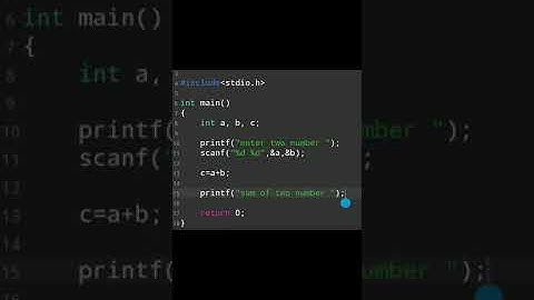 #018| Learn Coding | C language Exercise 21  #shorts #programming #coding