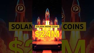 Meme Coin Mania Ignites Solana's Bull Run! #Solana #Crypto #MemeCoins #Altcoins