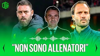 COSTACURTA in diretta: “DE ROSSI e GILARDINO? Non sono ALLENATORI” 😱