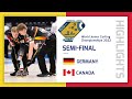 GERMANY v CANADA - Highlights - World Junior Curling Championships 2022