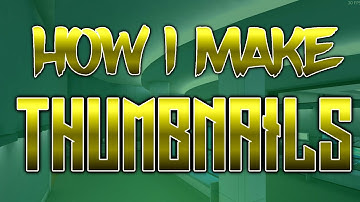 How i make my Thumbnails | Critical Ops
