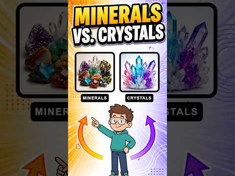 ✅ Mineral vs Crystal: What’s the Difference? Salt, Sugar & Diamond