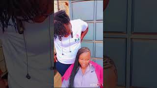 Giving back to the society #braids #foryou