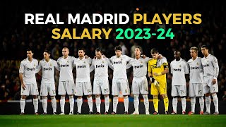 REAL MADRID PLAYERS SALARY 2023