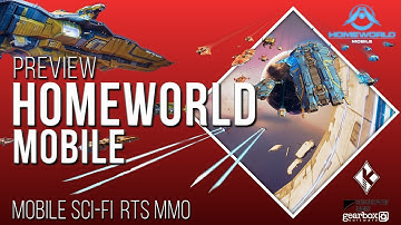 What is Homeworld Mobile? SciFi real time strategy game MMO | Android & iOS | Beta Info & Gameplay