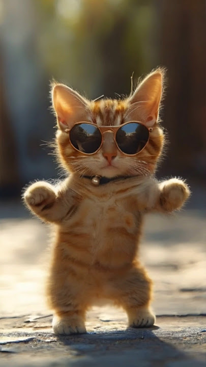 Biker Gang Cat Dance Motorcycle #cat #motorcycle #dance #catdance