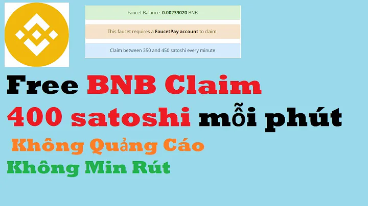 Claim BNB Free - Không Shortlink - Không Quảng Cáo - BNB Coin Free