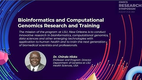 Bioinformatics and Computational Genomics Research and Training