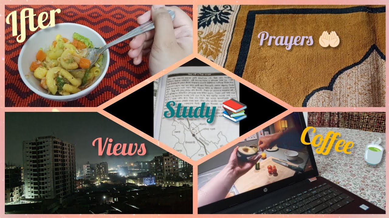 My Ramadan Day 5 Night Routine ✨ | Ibadah🤲🏻, Coffee🍵 & Study Time📚 | Minha's Life Diary 🌸