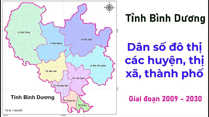 Bình dương có bao nhiêu thành phố và huyện năm 2024