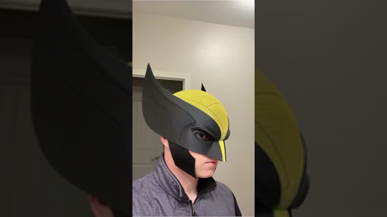 I 3D Printed a Wolverine Mask (and it's AWESOME)