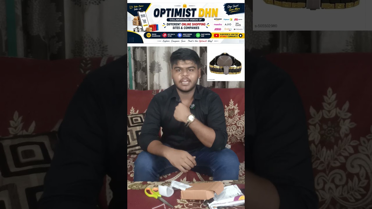 📦 Unboxing Meesho's Trending Watch + Chain + Ring Combo Set