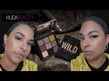 HUDA BEAUTY JAGUAR WILD OBSESSIONS - SWATCHES/FIRST IMPRESSION  - 2 LOOKS 1 PALETTE