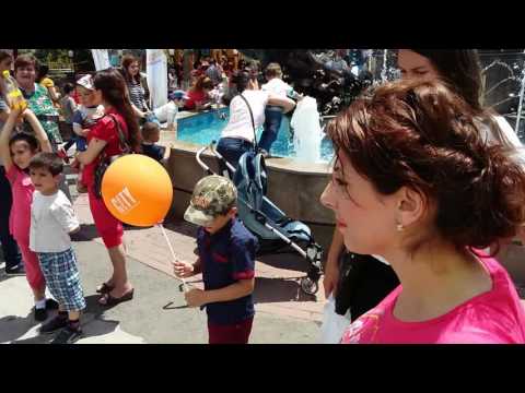 Парк Победы в Ереване ДР Маратика и день защиты детей 2016.06.01.